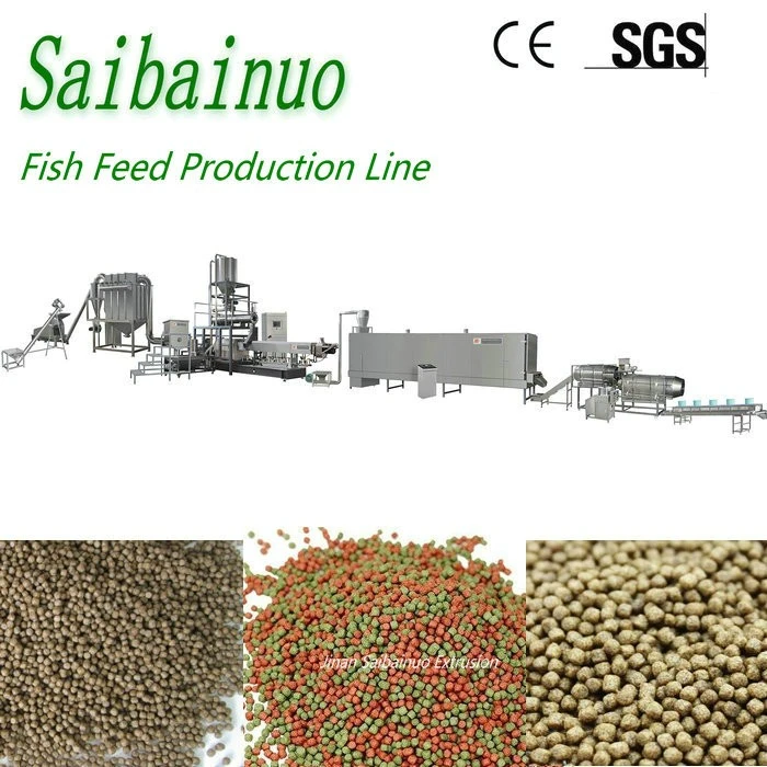 Floating Sinking Feed Extruder Production Line factory