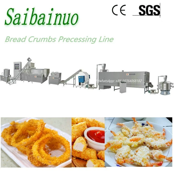 Panko Bread Crumbs Making Machine Processing Line