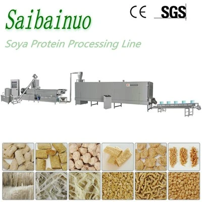 Stroj za proizvodnju umjetnog mesa od sojinih proteina